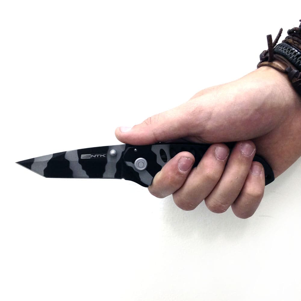 Canivete Aura NTK camuflado