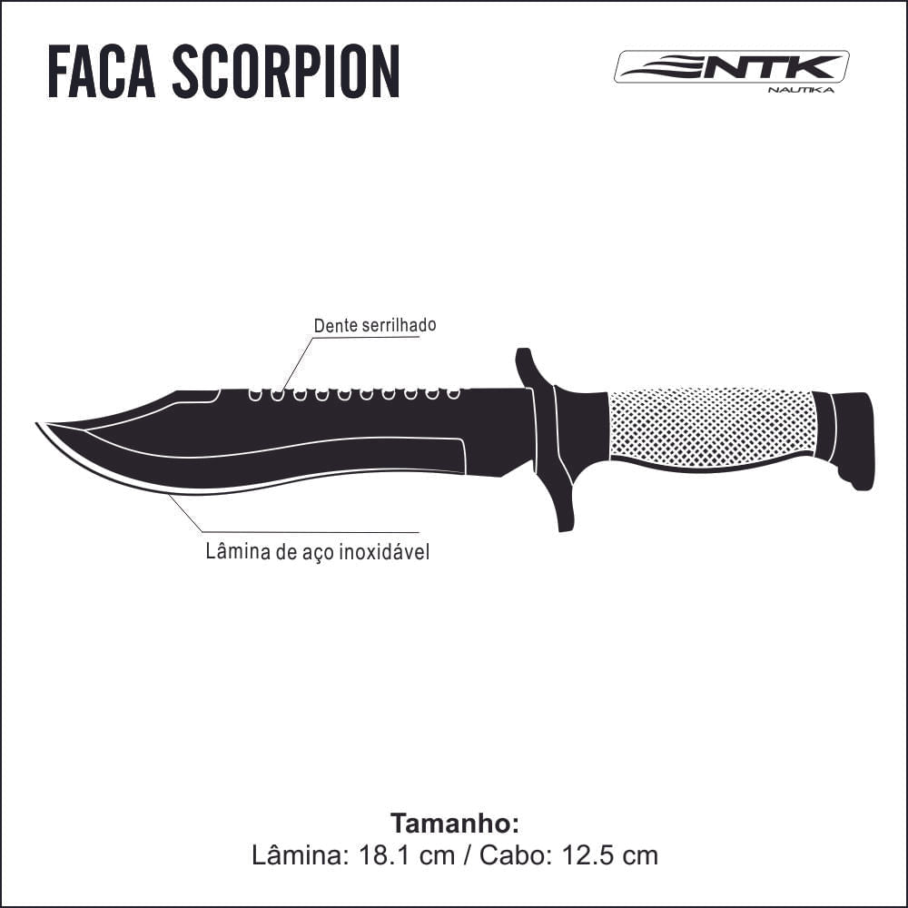 Faca Scorpion NTK