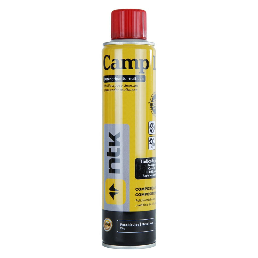 Caixa de Desengripante Multiuso Camp Lub 300ml Com 24 Unidades