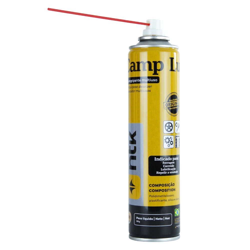 Caixa de Desengripante Multiuso Camp Lub 300ml Com 24 Unidades