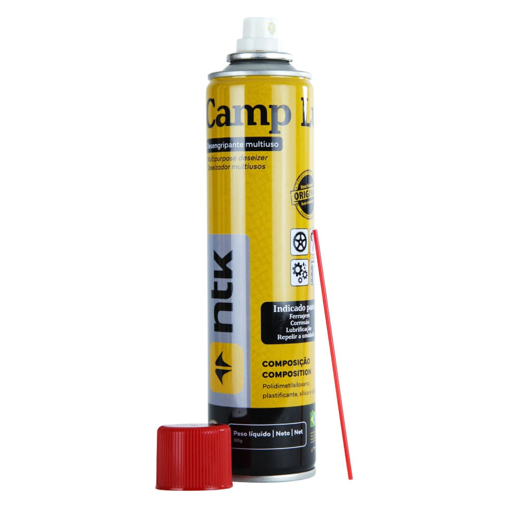 Caixa de Desengripante Multiuso Camp Lub 300ml Com 24 Unidades