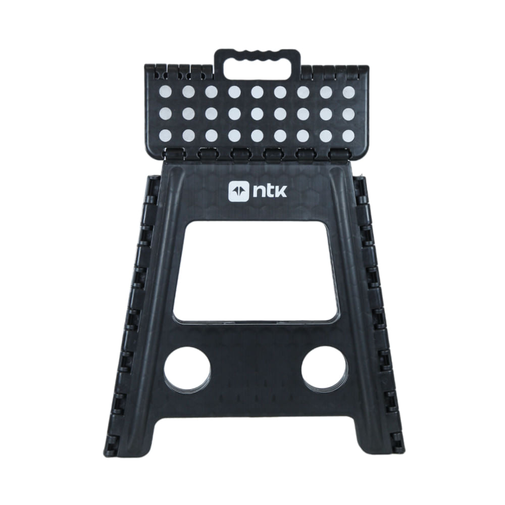 Banqueta Dobrável para Camping Step 2 Preto NTK