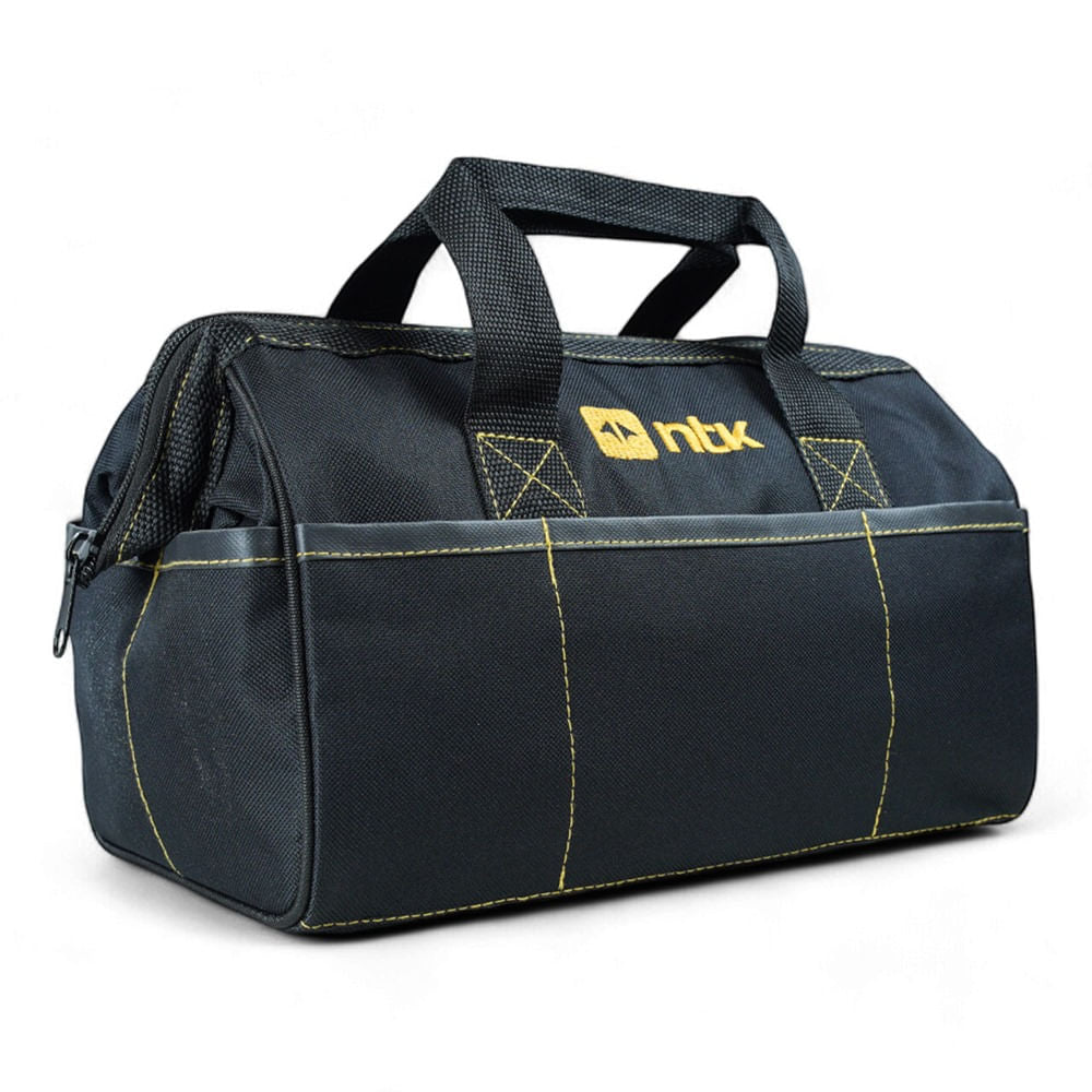 Bolsa para Ferramentas TOOL BAG PATROL M em Poliéster 600D Preto e Laranja NTK