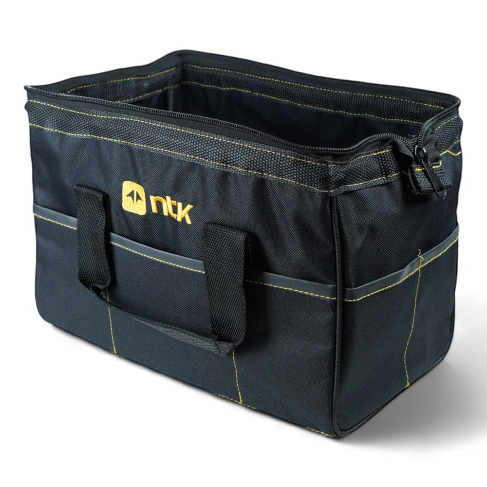 Bolsa para Ferramentas TOOL BAG PATROL M em Poliéster 600D Preto e Laranja NTK