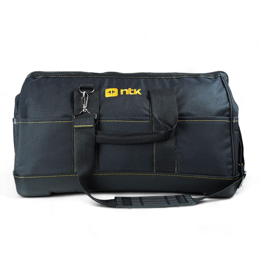 Bolsa para Ferramentas TOOL BAG PATROL G em Poliéster 600D e Base Rígida Preto e Laranja NTK