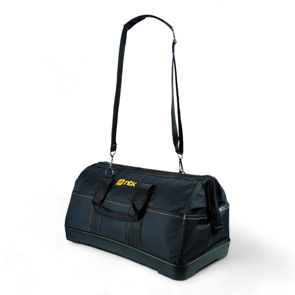 Bolsa para Ferramentas TOOL BAG PATROL G em Poliéster 600D e Base Rígida Preto e Laranja NTK
