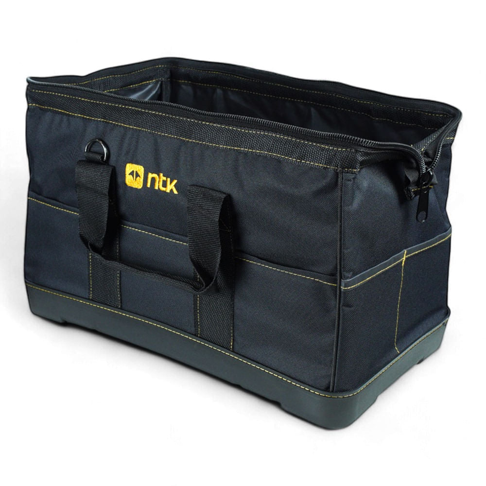 Bolsa para Ferramentas TOOL BAG PATROL G em Poliéster 600D e Base Rígida Preto e Laranja NTK