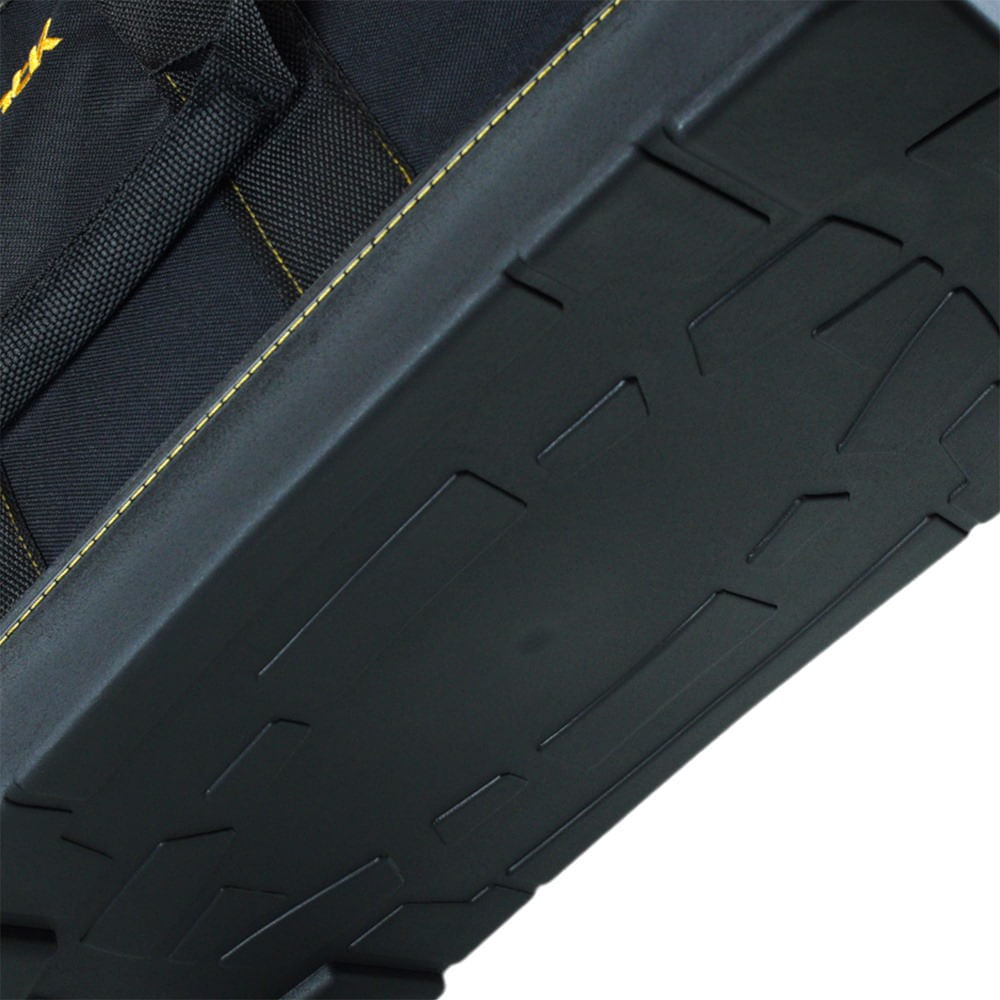 Bolsa para Ferramentas TOOL BAG PATROL G em Poliéster 600D e Base Rígida Preto e Laranja NTK