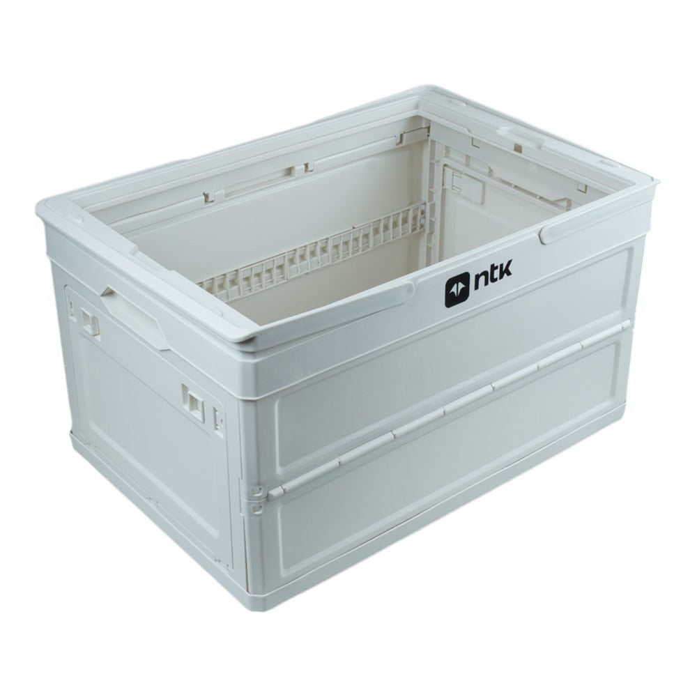 Caixa de Armazenamento Camp Boxx G Estrutura Compactável Espaçosa Branco NTK
