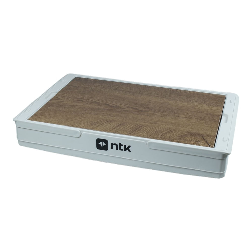 Caixa de Armazenamento Camp Boxx G Estrutura Compactável Espaçosa Branco NTK