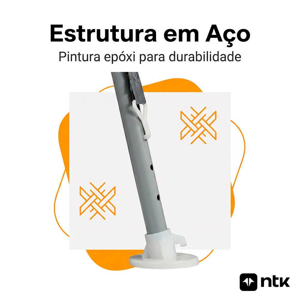 Gazebo 3x3 Dobrável NTK Camp Estrutura em Aço