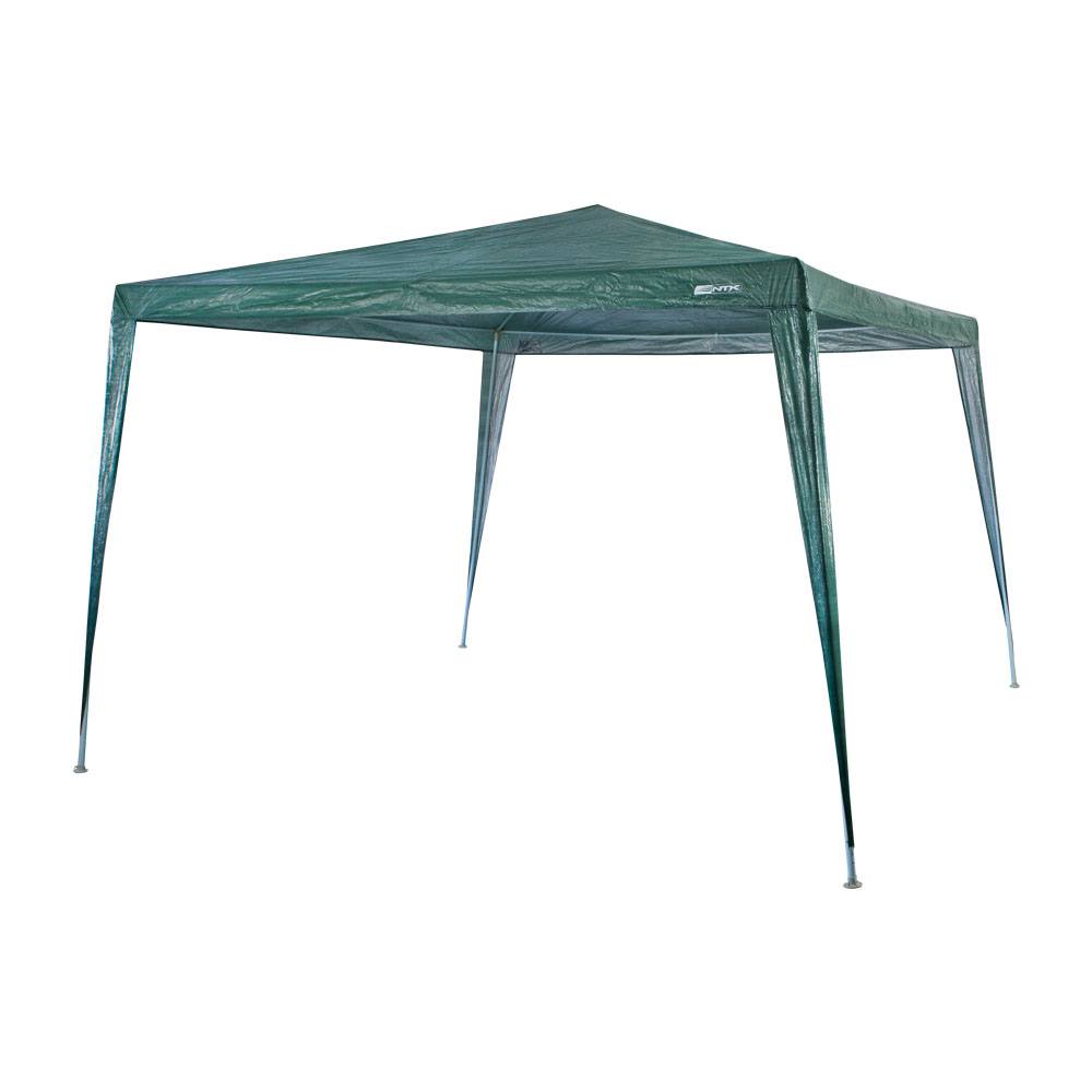 Gazebo 3x3 NTK Green com Estrutura em Aço para Área Externa