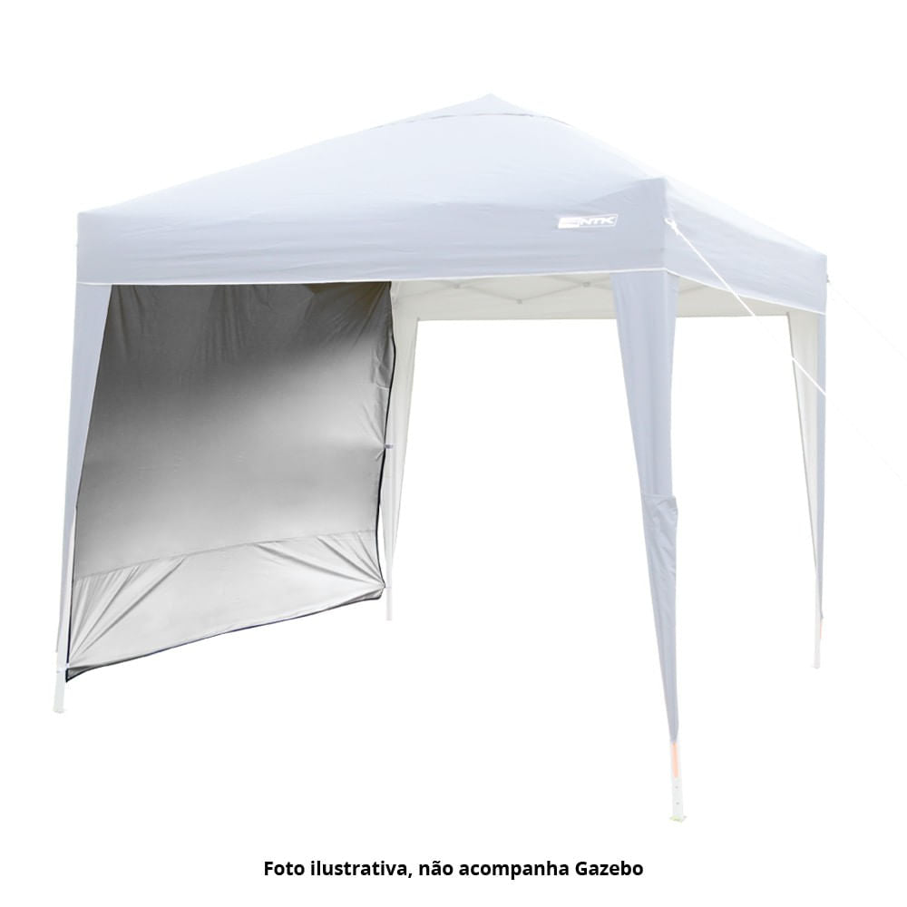 Parede para Gazebo modelo Trixx NTK na medida 3m x 1,85m - AZUL