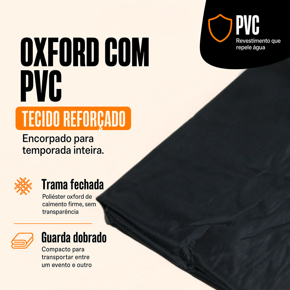 Teto para Gazebo NTK Remixx 6x3 com Proteção Solar FPS 50 e PVC