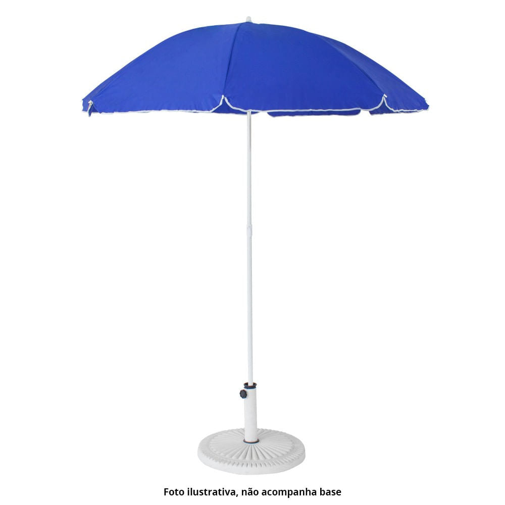 Guarda-sol de praia Caribe NTK com proteção UV50+ de 180cm