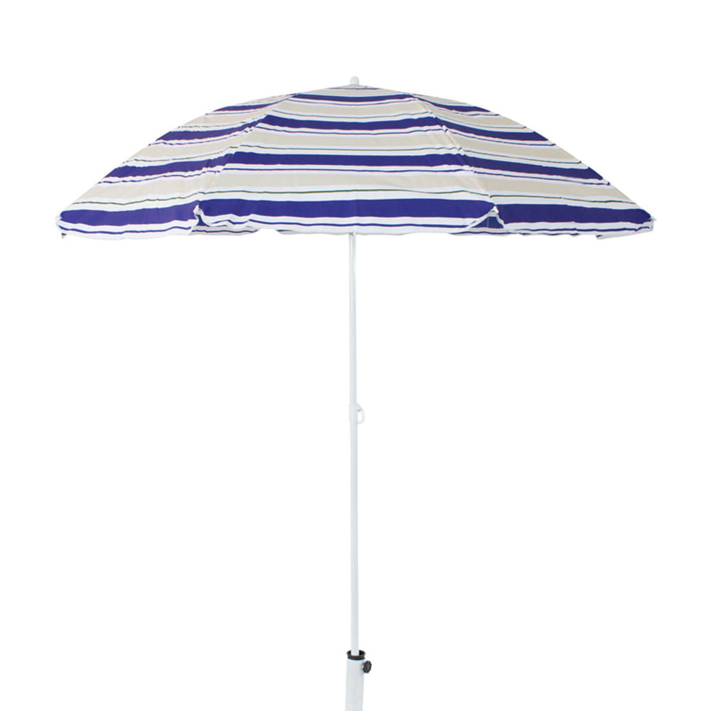 Guarda-sol de praia Caribe NTK com proteção UV50+ de 200cm