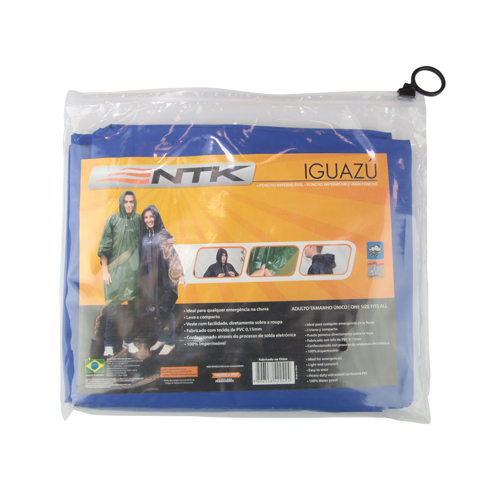 Poncho Iguazu | Nautika - Tudo Para Camping