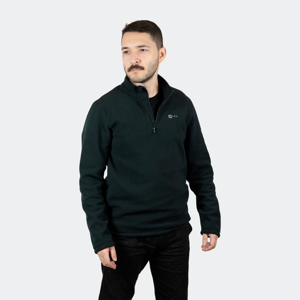 Blusão Masculino  Proteção UV 50+ Fleece NTK - Tamanho P