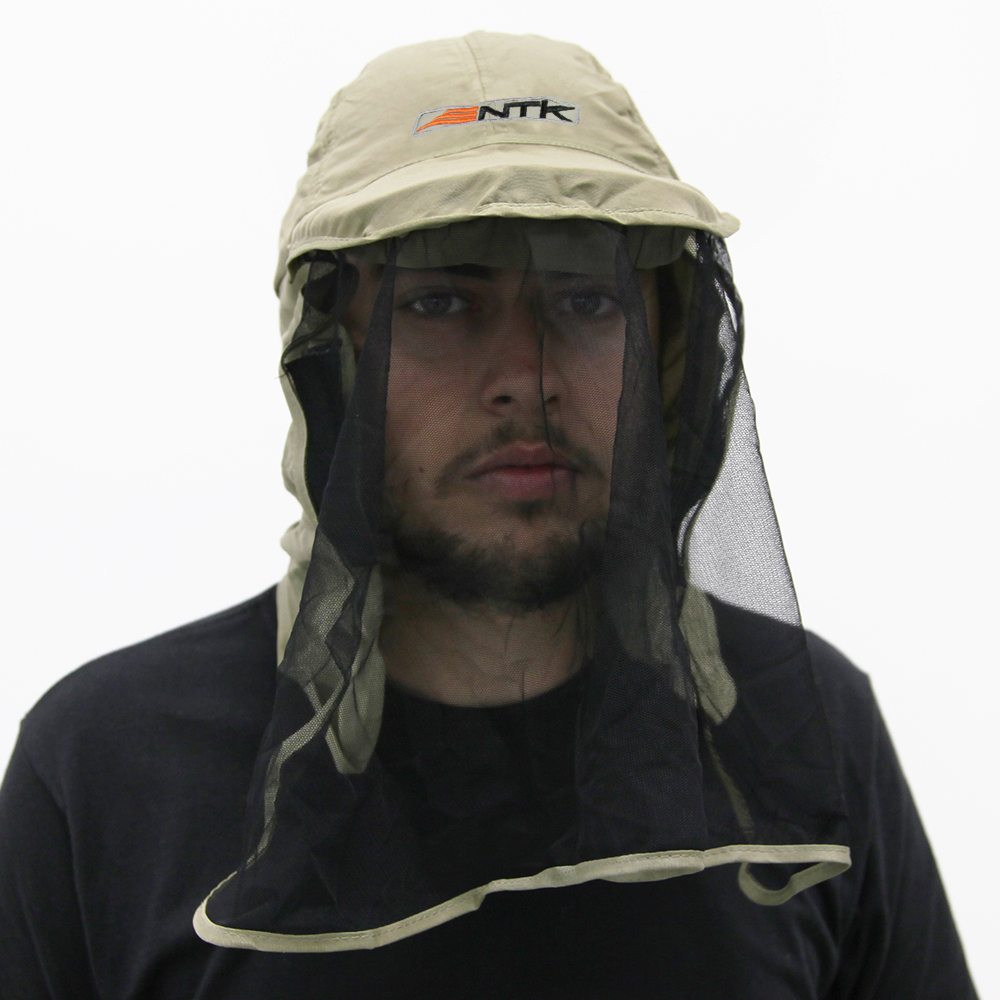 Boné Aruana NTK com mosquiteiro