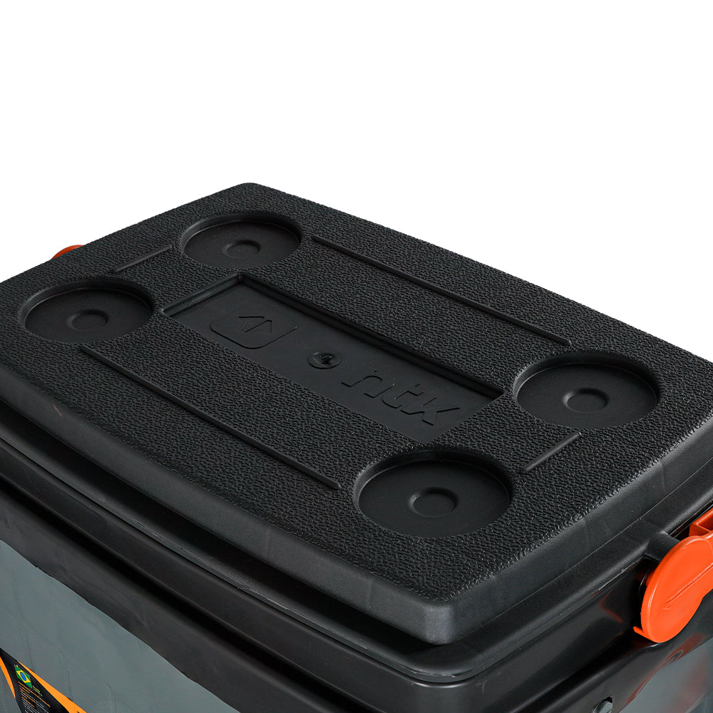 Caixa Térmica Ice Box 34 Litros NTK com Rodas, Porta Latas na Tampa