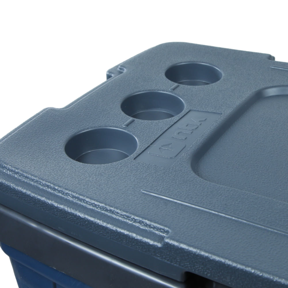 Caixa Térmica Ice Box Cooler de 54 Litros da NTK Capacidade de 74 Latas
