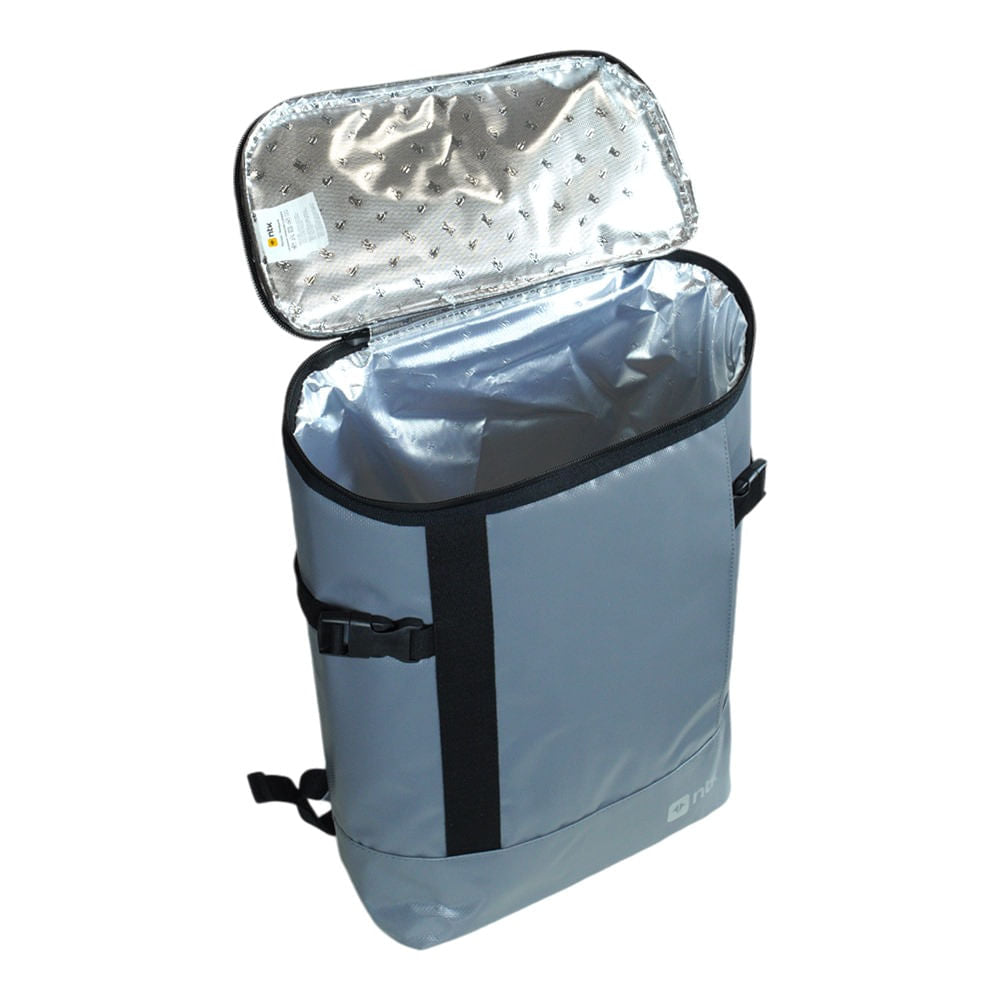 Cooler Bag Polar Duffle em PVC e Tarpaulin 26 Litros Cinza NTK