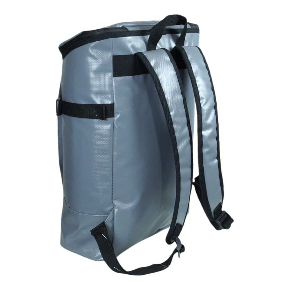 Cooler Bag Polar Duffle em PVC e Tarpaulin 26 Litros Cinza NTK