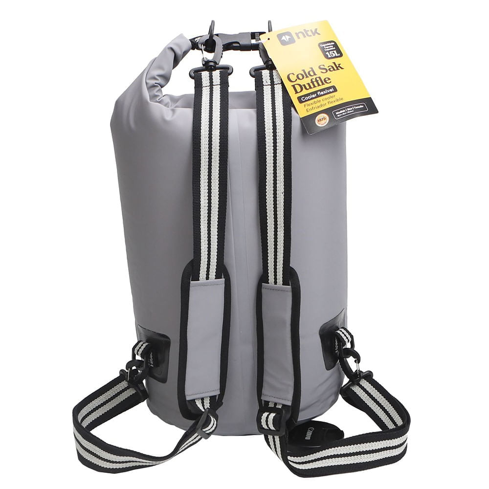 Cooler Cold Sak Duffle em PVC Tarpaulin com Forro PEVA 15 Litros Azul NTK