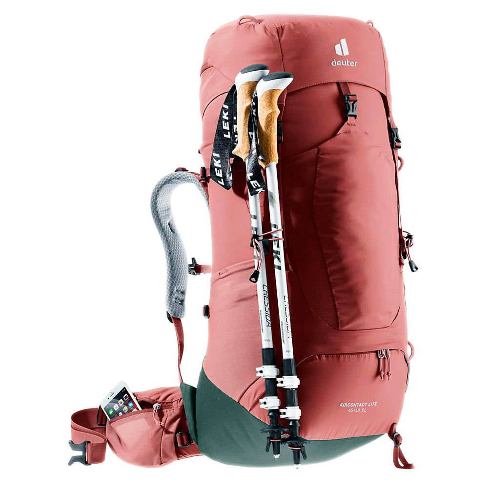 Mochila Para Trekking Aircontact Lite 45+10 Sl Deuter