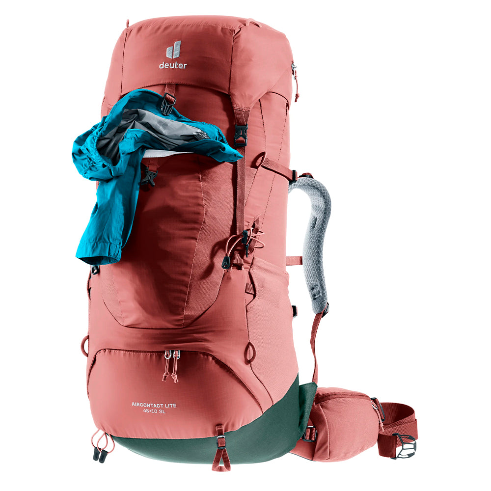 Mochila Para Trekking Aircontact Lite 45+10 Sl Deuter