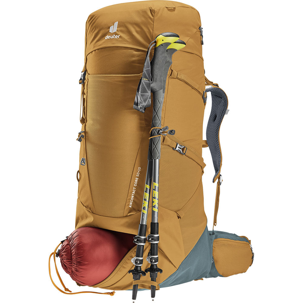 Mochila para Trekking Aircontact Core 50+10 Deuter