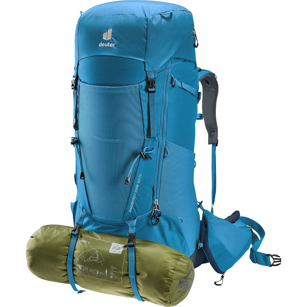 Mochila para Trekking Aircontact Core 60+10 Deuter