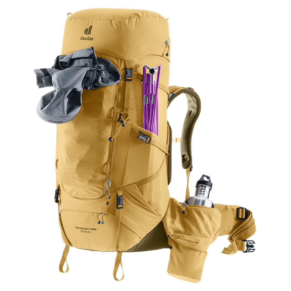 Mochila Trekking Aircontact Core 55+10 SL Deuter