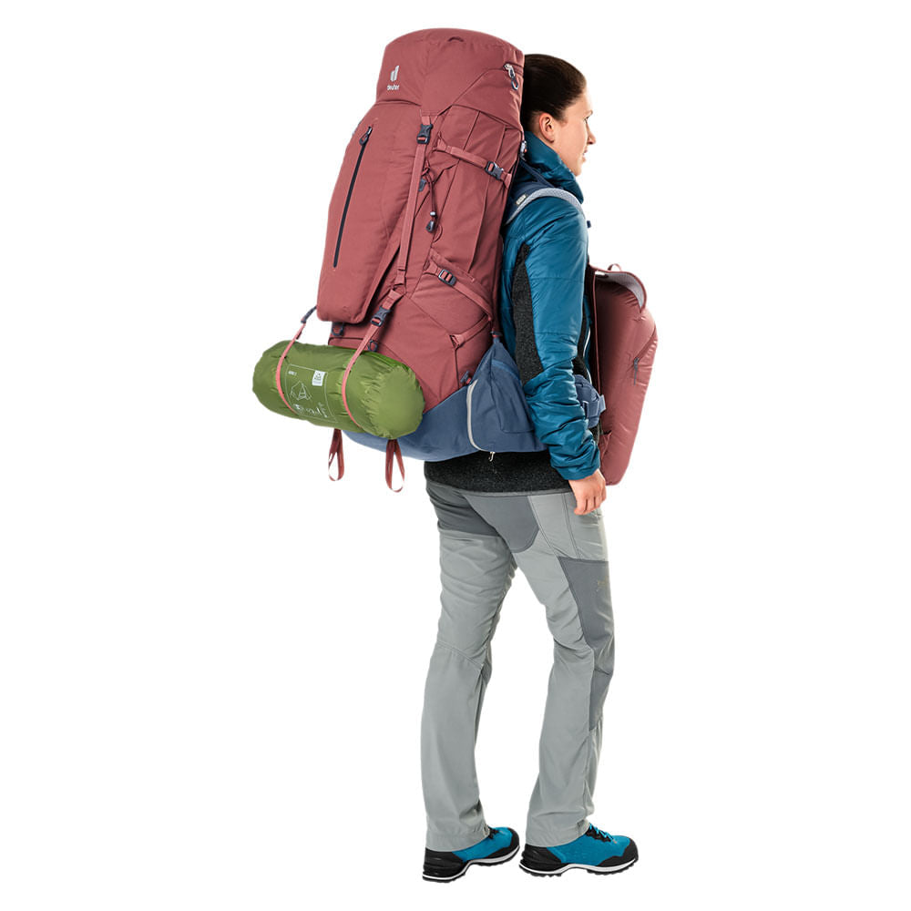 Mochila Cargueira 60+15L Aircontact X SL Deuter