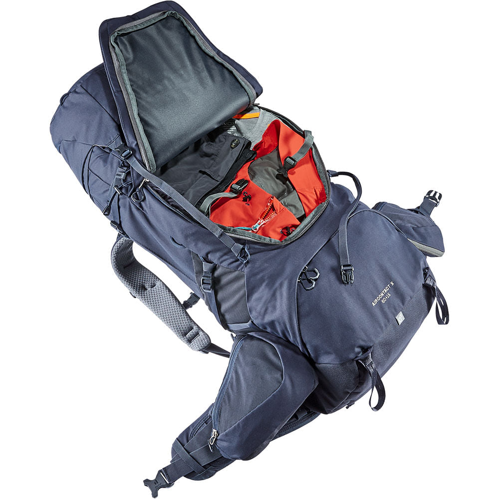 Mochila para Trekking Aircontact X 60+15 Deuter