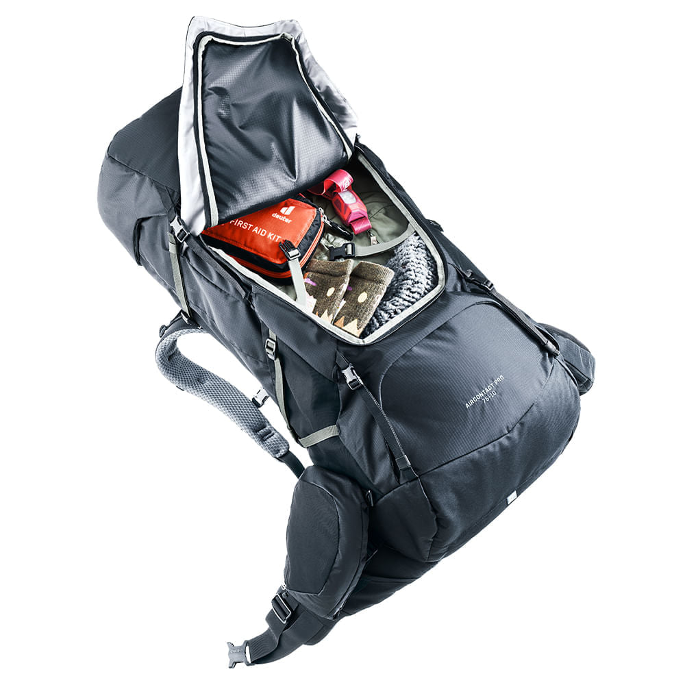 Mochila para Trekking 75+10L Aircontact Pro Deuter