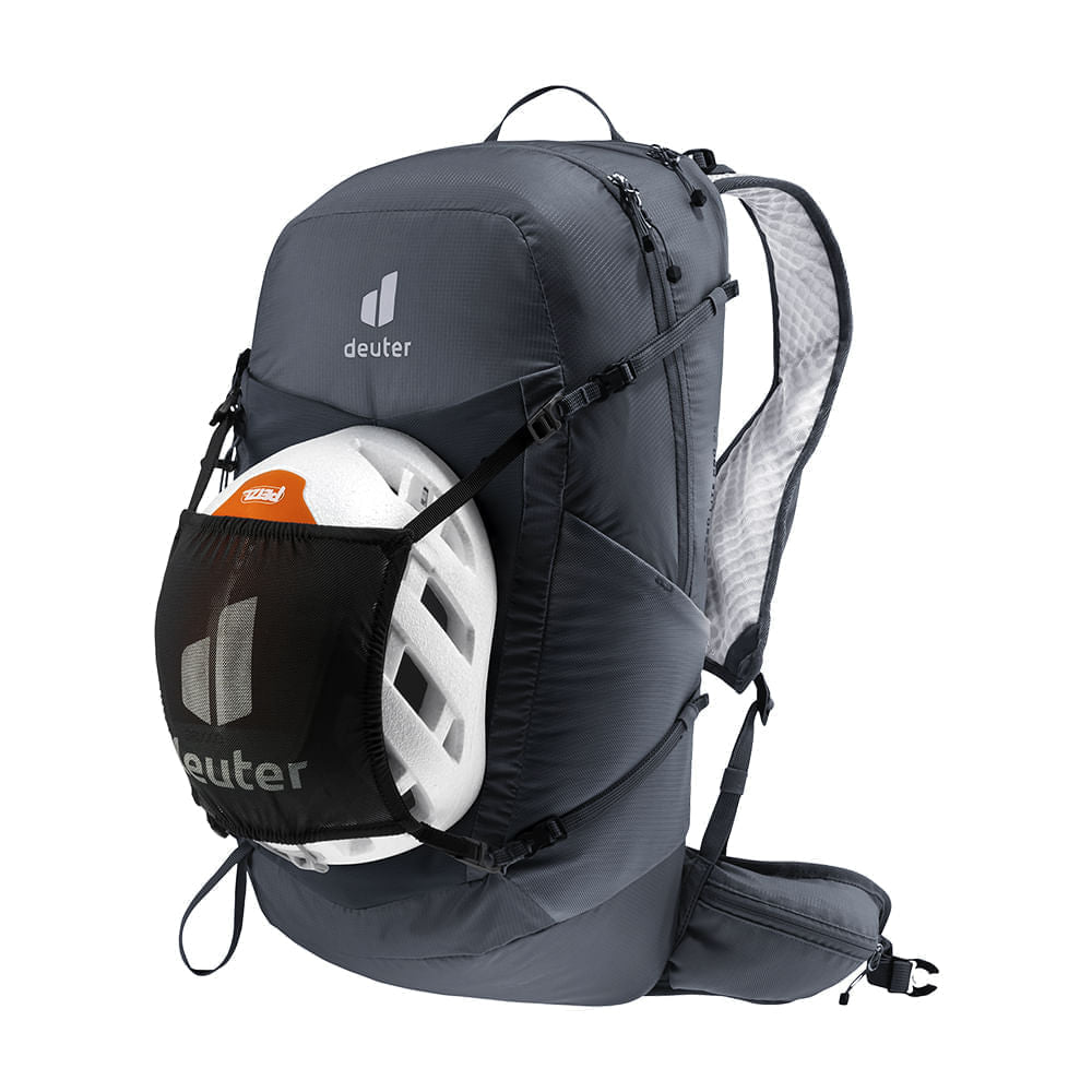 Mochila para Hiking 25L Speed Lite Pro Deuter com Compartimento para Hidratação e Suporte para Bastão de Caminhada