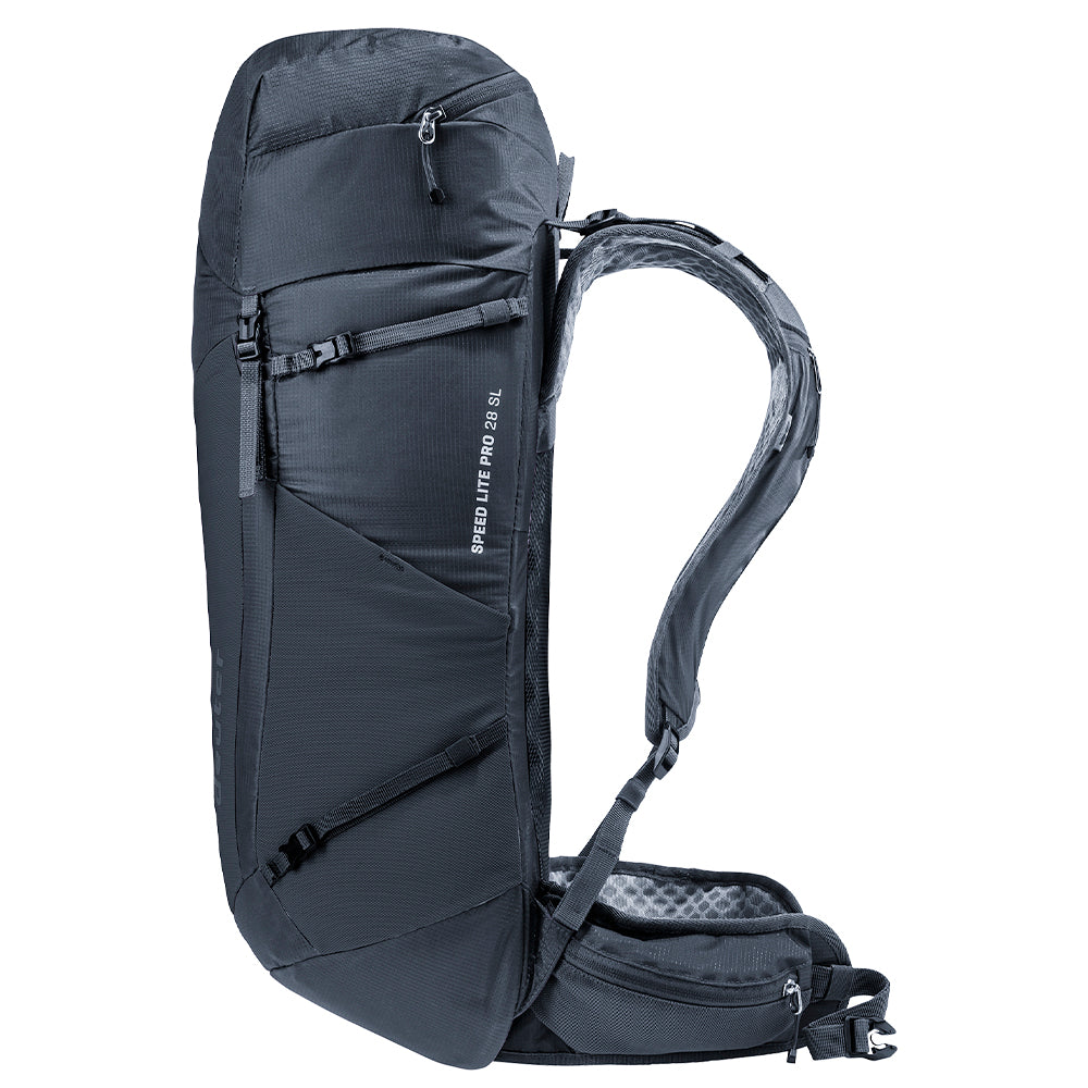 Mochila para Hiking 28L Speed Lite Pro SL Deuter Suporte para Bastão de Caminhada e Compartimento de Hidratação