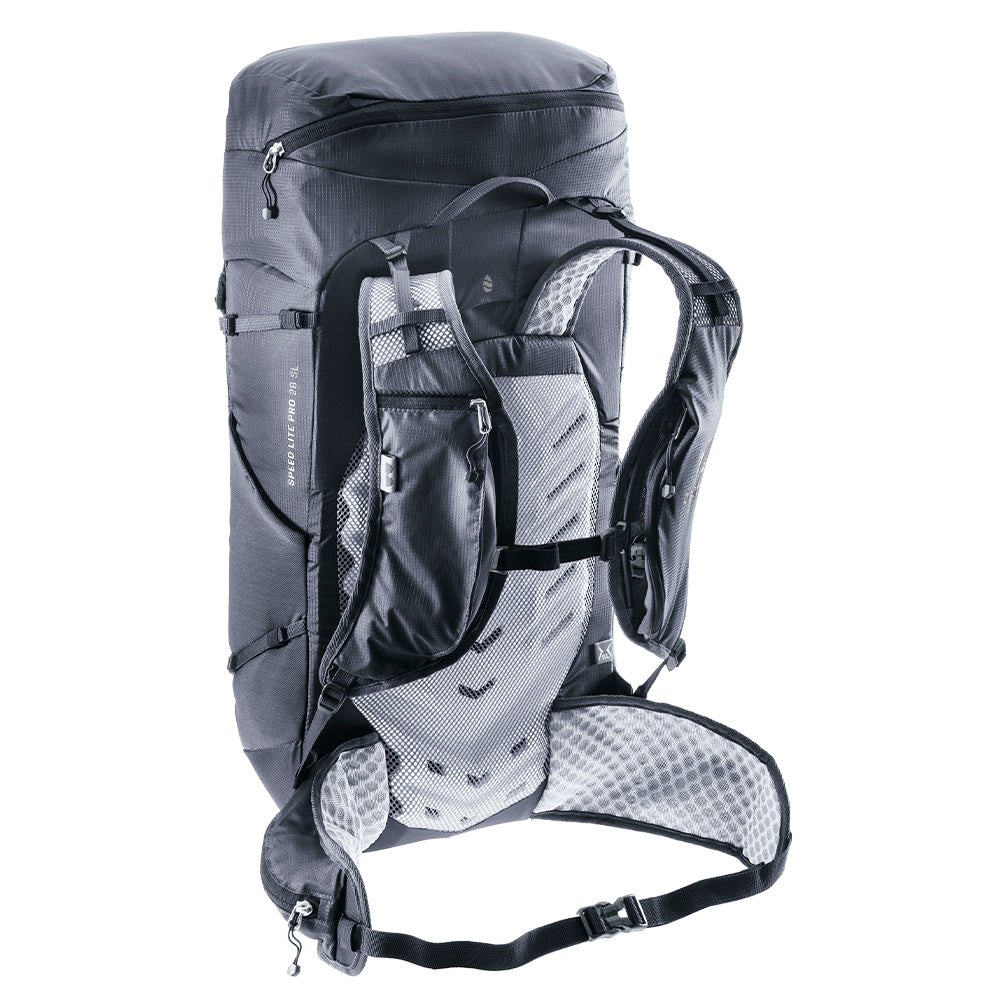 Mochila para Hiking 28L Speed Lite Pro SL Deuter Suporte para Bastão de Caminhada e Compartimento de Hidratação
