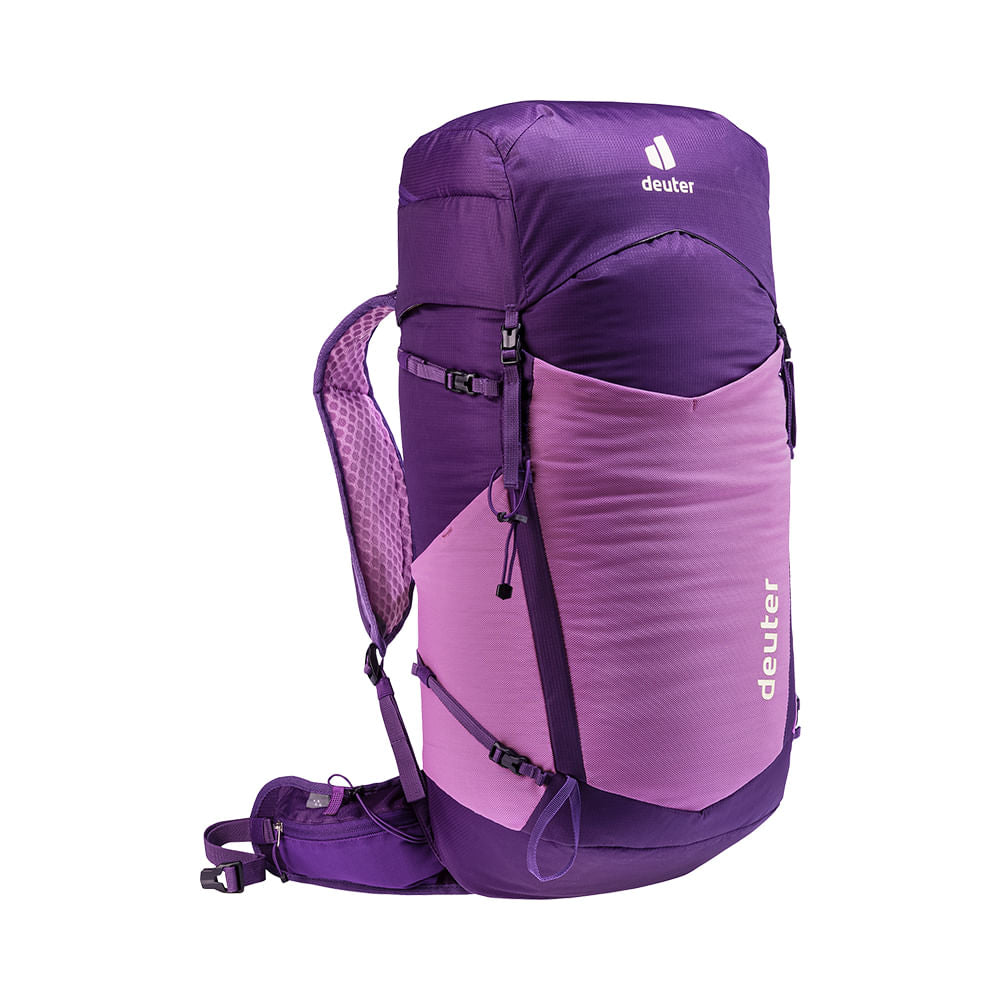 Mochila para Hiking 28L Speed Lite Pro SL Deuter Suporte para Bastão de Caminhada e Compartimento de Hidratação