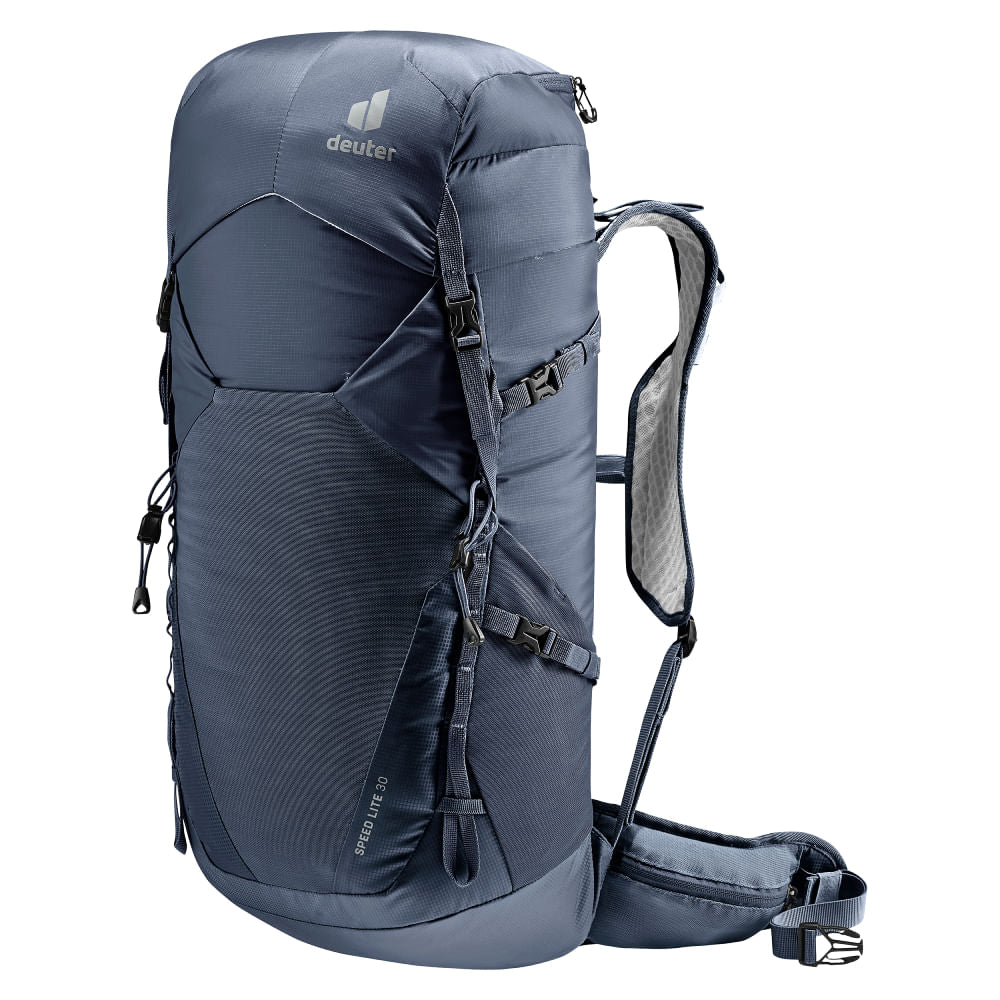 Mochila para Hiking Speed Lite 30L Sustentável com Sistema de Hidratação e Porta-Bastões Deuter