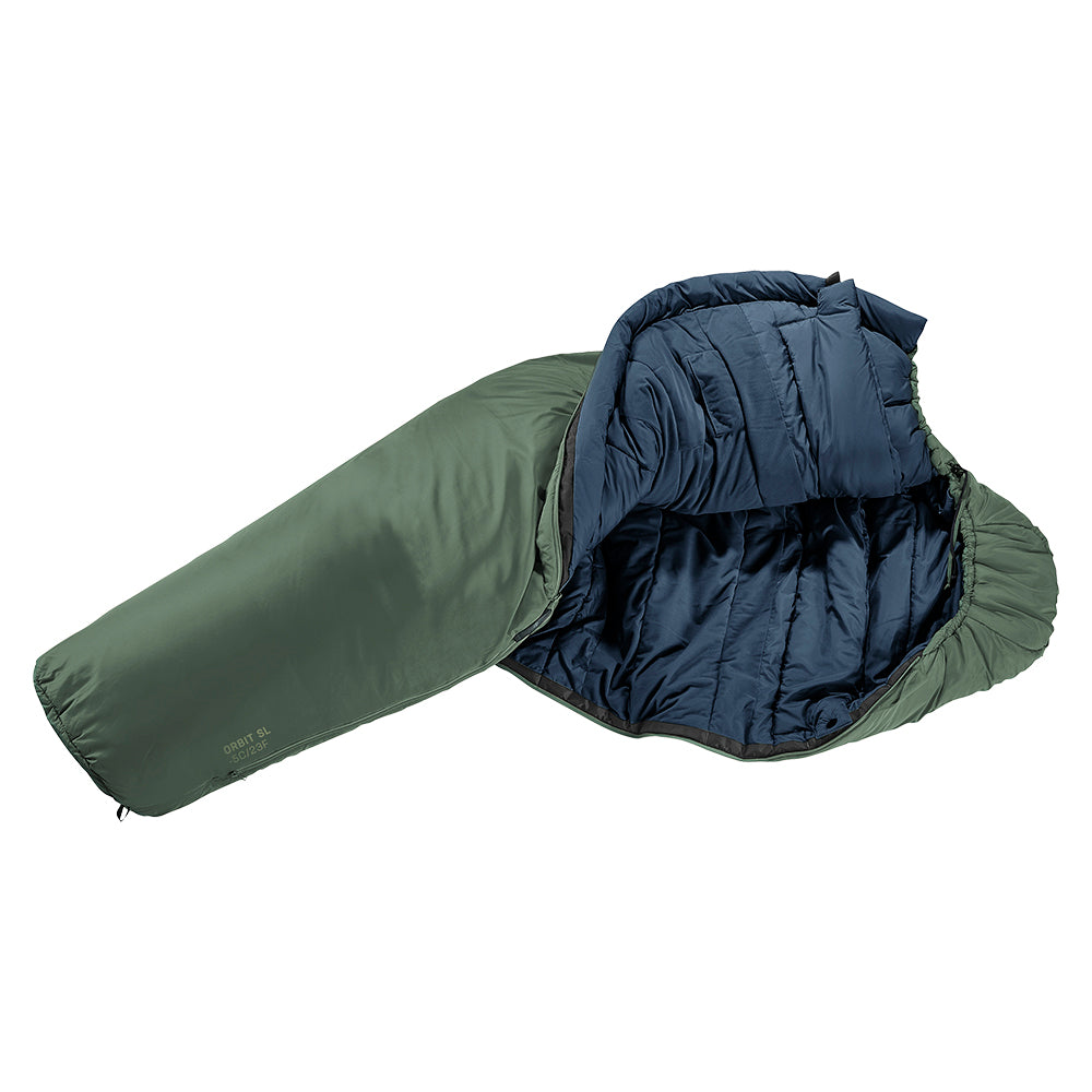 Saco de Dormir 0°C a -23°C Zíper Esquerdo Orbit -5° SL Deuter