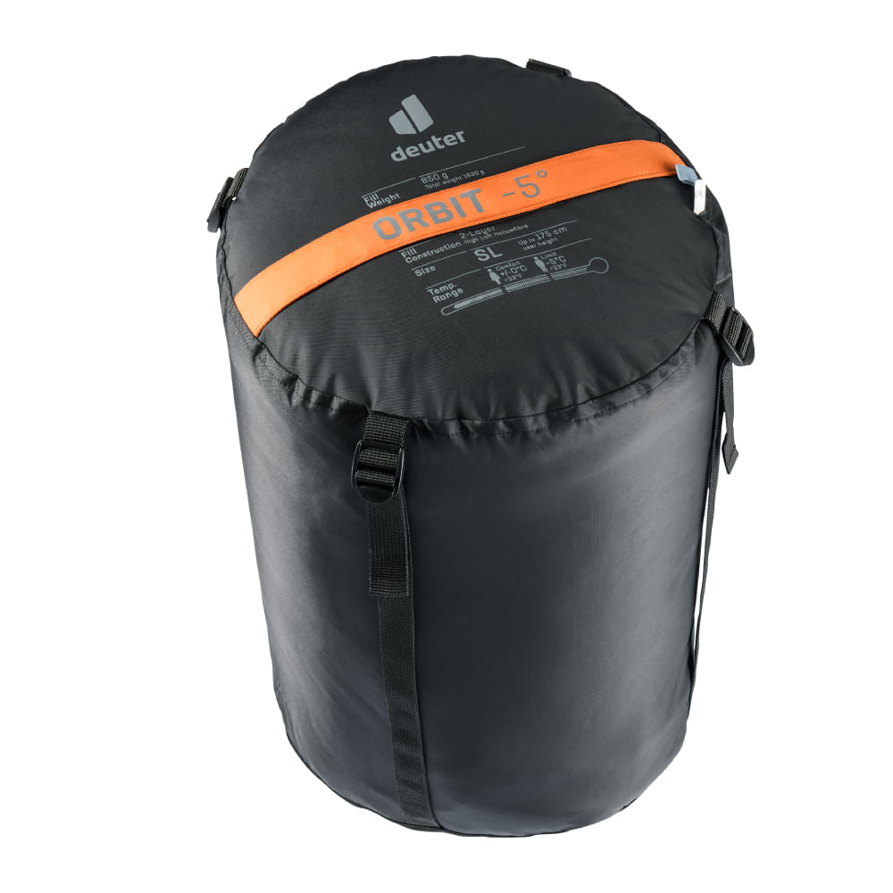 Saco de Dormir 0°C a -23°C Zíper Esquerdo Orbit -5° SL Deuter