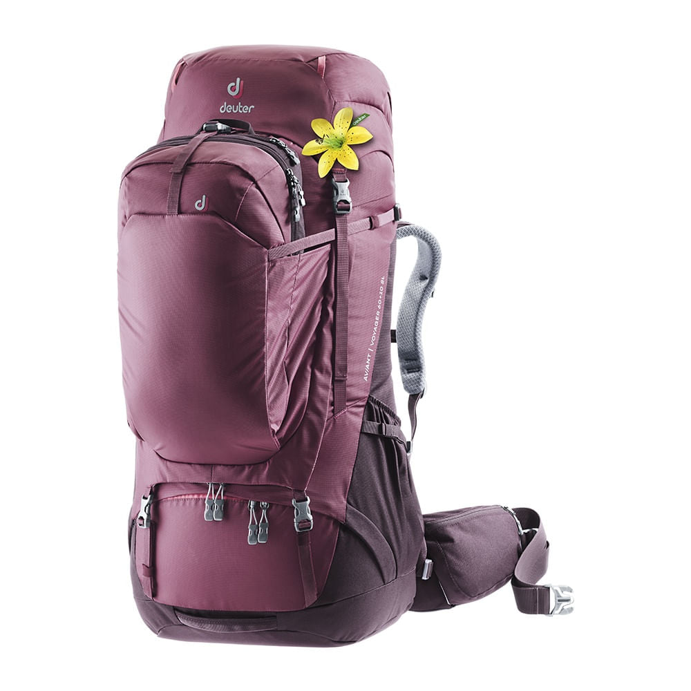 Mochila AViANT Voyager 60+10 SL Deuter ideal para viagens urbanas (tipo Mochilão) e trekking