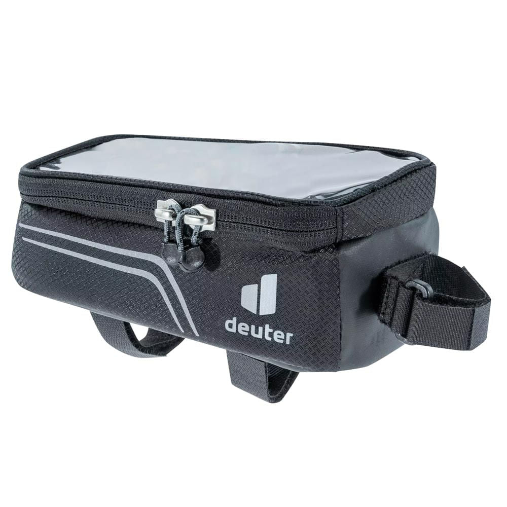 Bolsa para Quadro de Bike 500ml Deuter Energy Bag II com Porta Celular, Capa de Chuva e Refletivo