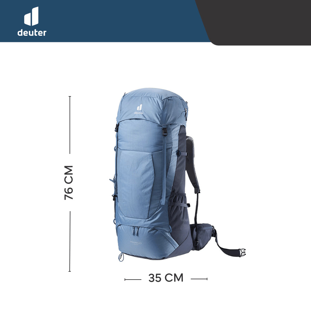 Mochila para Trekking 65L + 10L Trekking Lite Deuter
