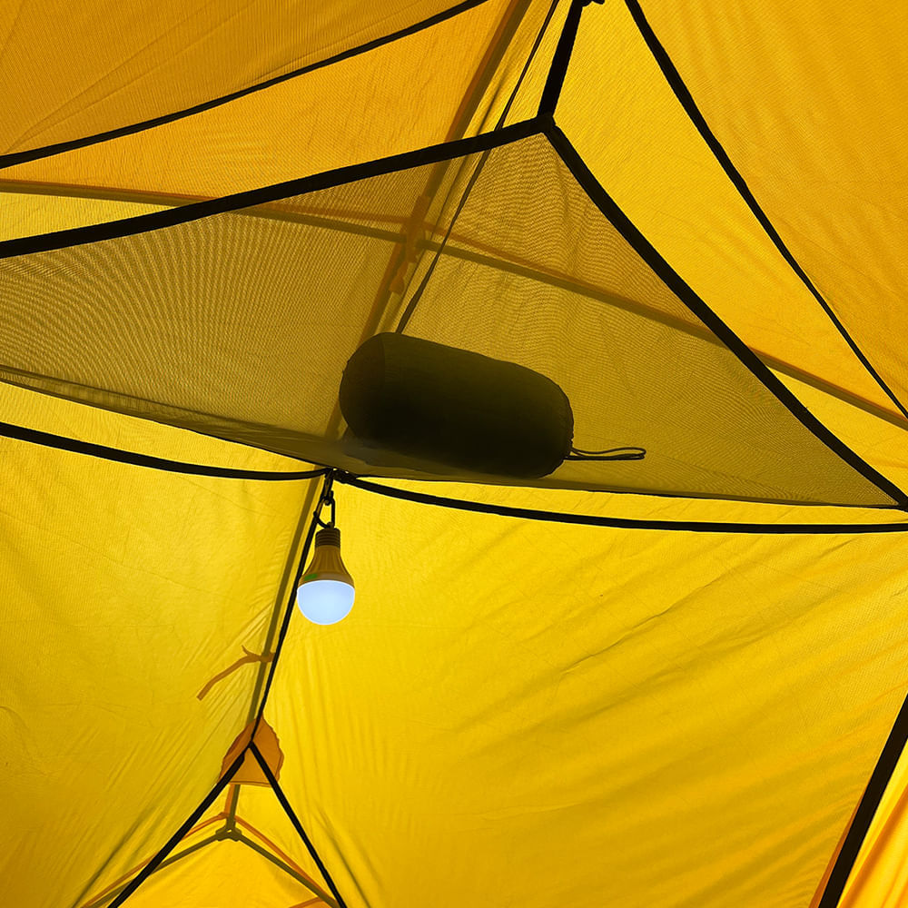 Barraca de Camping 2 Pessoas Viento Azteq 6000mm com Sobreteto