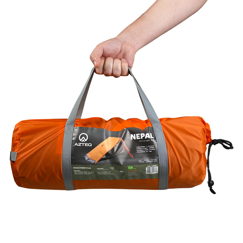 Barraca 2 Pessoas Nepal Azteq Impermeável 6000mm Leve