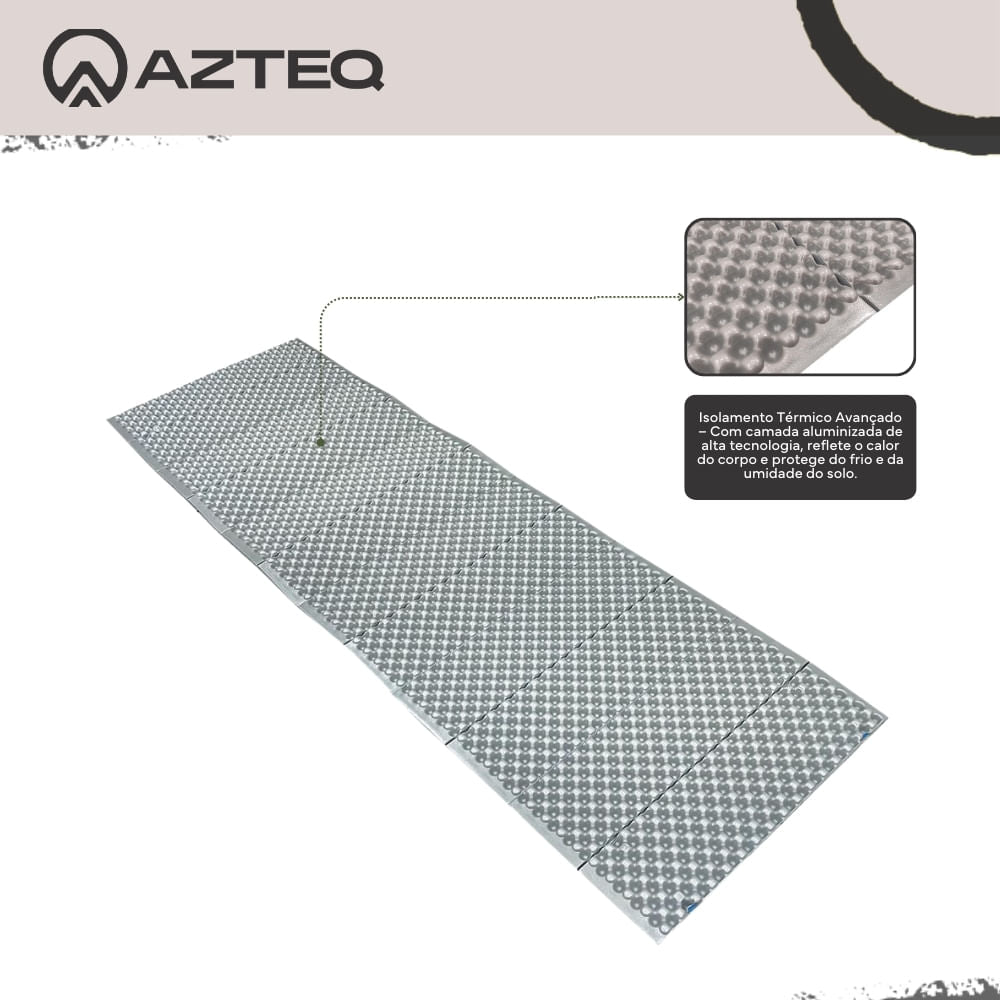 Isolante Térmico Odin Azteq XPE Dobrável e Aluminizado