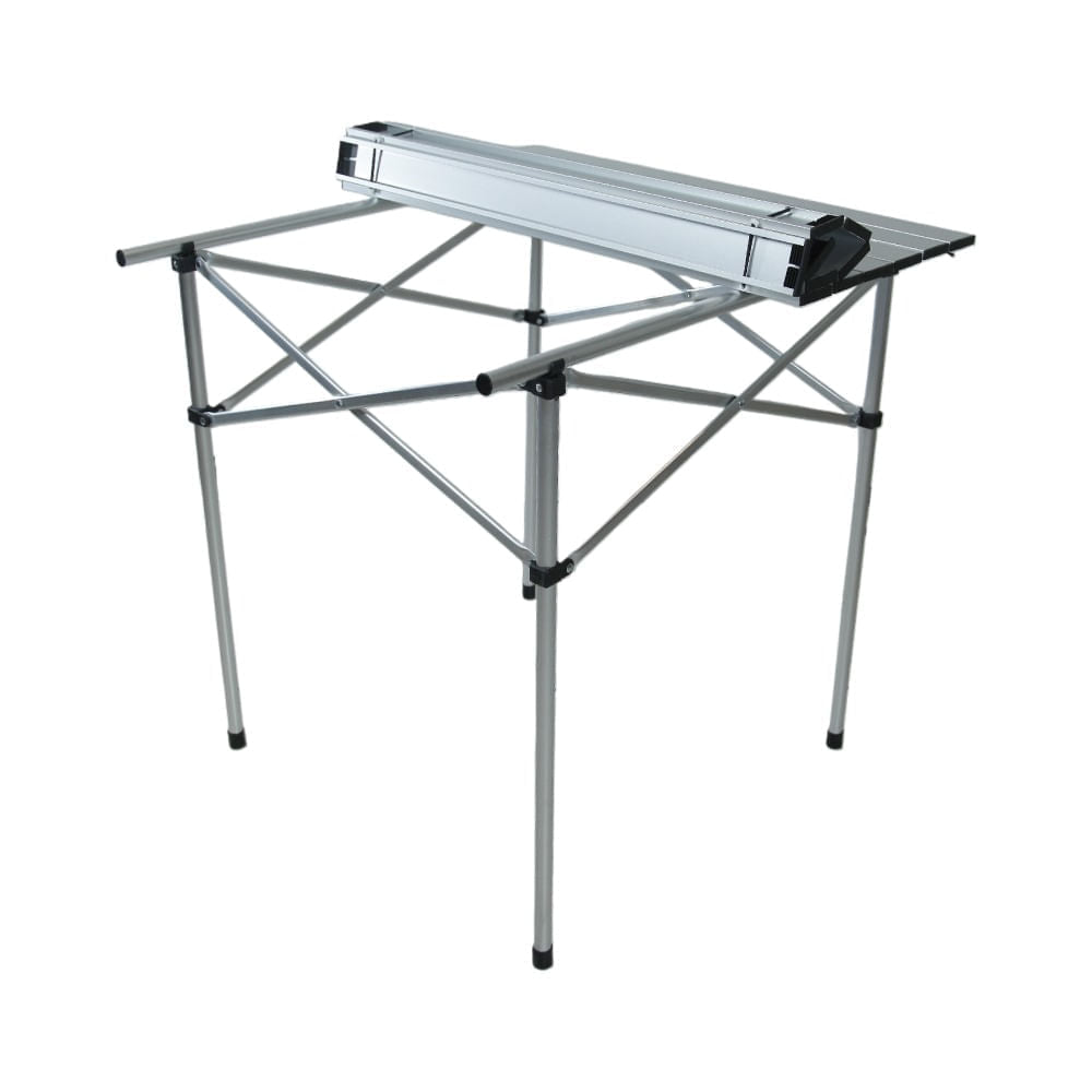 Mesa Dobrável Portátil Alumínio IZTAC Azteq Suporta até 30kg